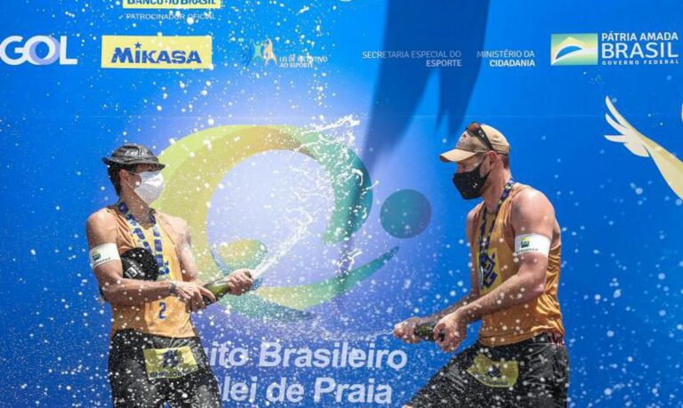 Alison e Álvaro conquistam o segundo título consecutivo