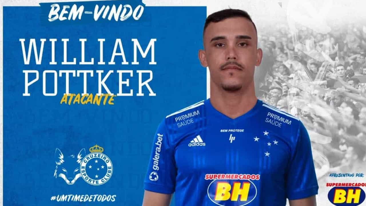 A pedido de Felipão, atacante William Pottker é o novo reforço do Cruzeiro