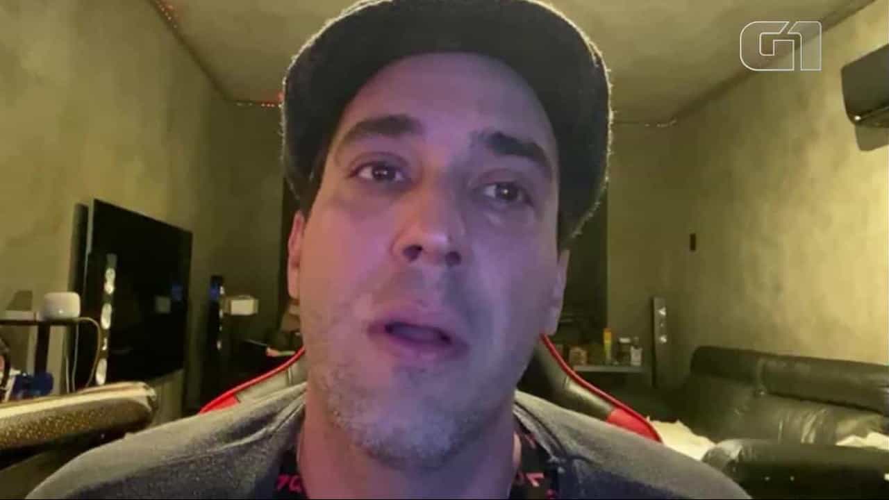 André Marques conta que foi primeiro a chegar na casa de Tom Veiga