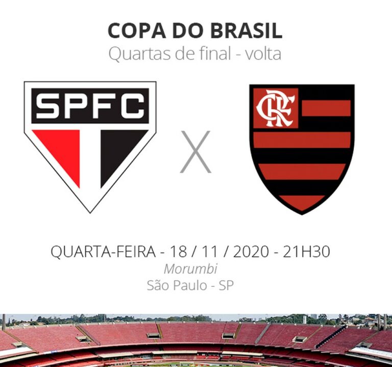 São Paulo x Flamengo: veja onde assistir, escalações, desfalques e arbitragem