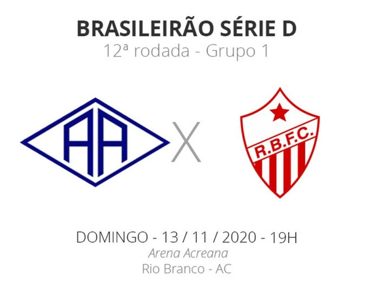 Atlético-AC x Rio Branco-AC: escalações, desfalques e arbitragem