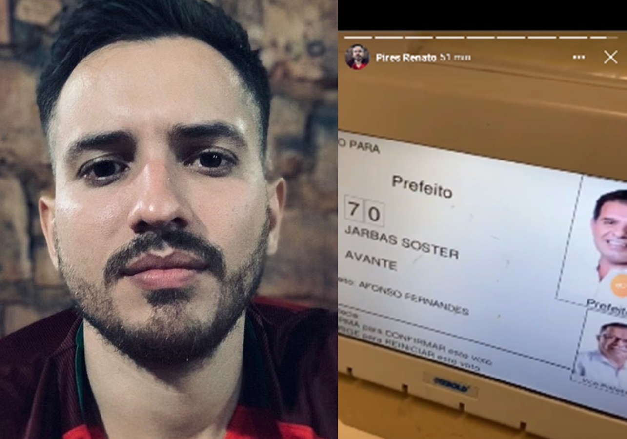 Médico acreano grava tela de urna durante votação em Rio Branco