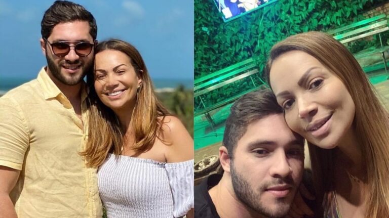Solange Almeida fala que faz sexo toda hora com namorado 16 anos mais novo