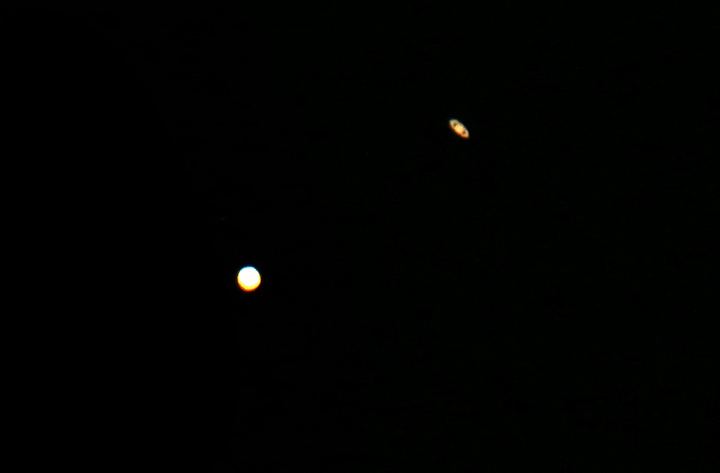 Após noite nublada em parte do Brasil, veja como tentar ver conjunção de Saturno e Júpiter