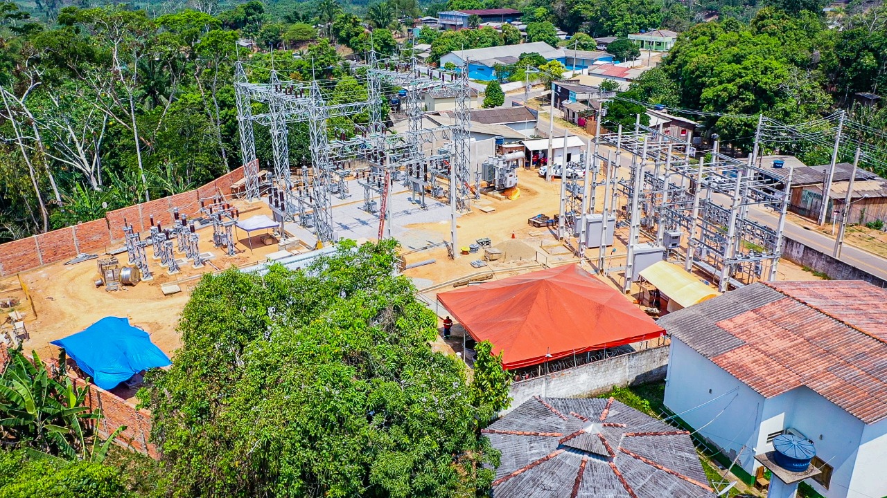 Nova linha e subestação em Manoel Urbano serão entregues no dia 15 de dezembro