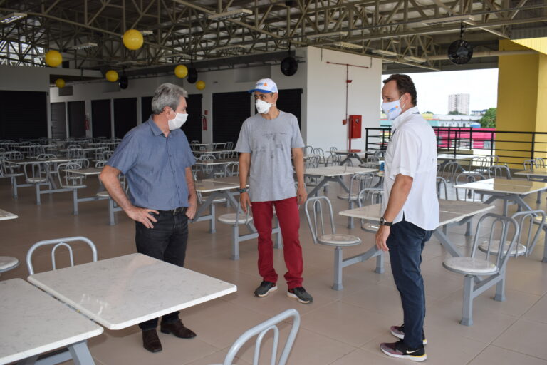 Sebrae e da Safra visitam Aquiri Shopping que será aberto ao público dia 30