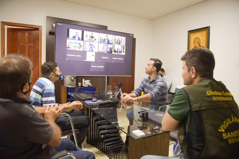 Gladson defende compra conjunta da vacina contra Covid entre estados da Amazônia