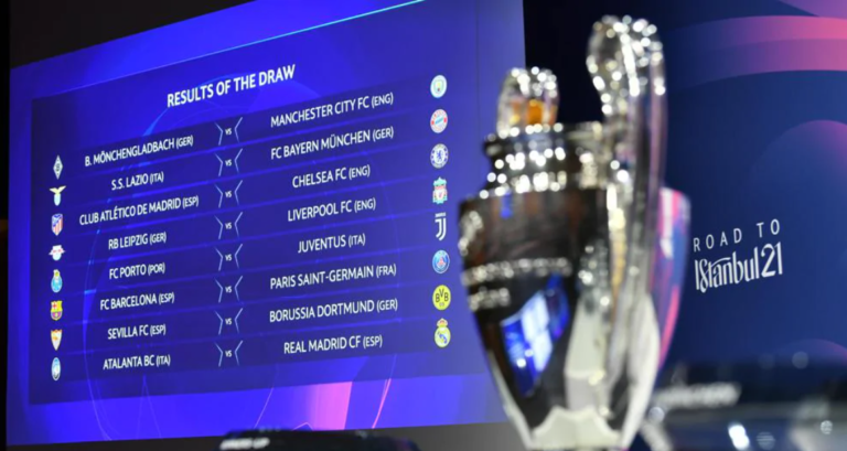 Sorteio dos oitavos-de-final da Champions League