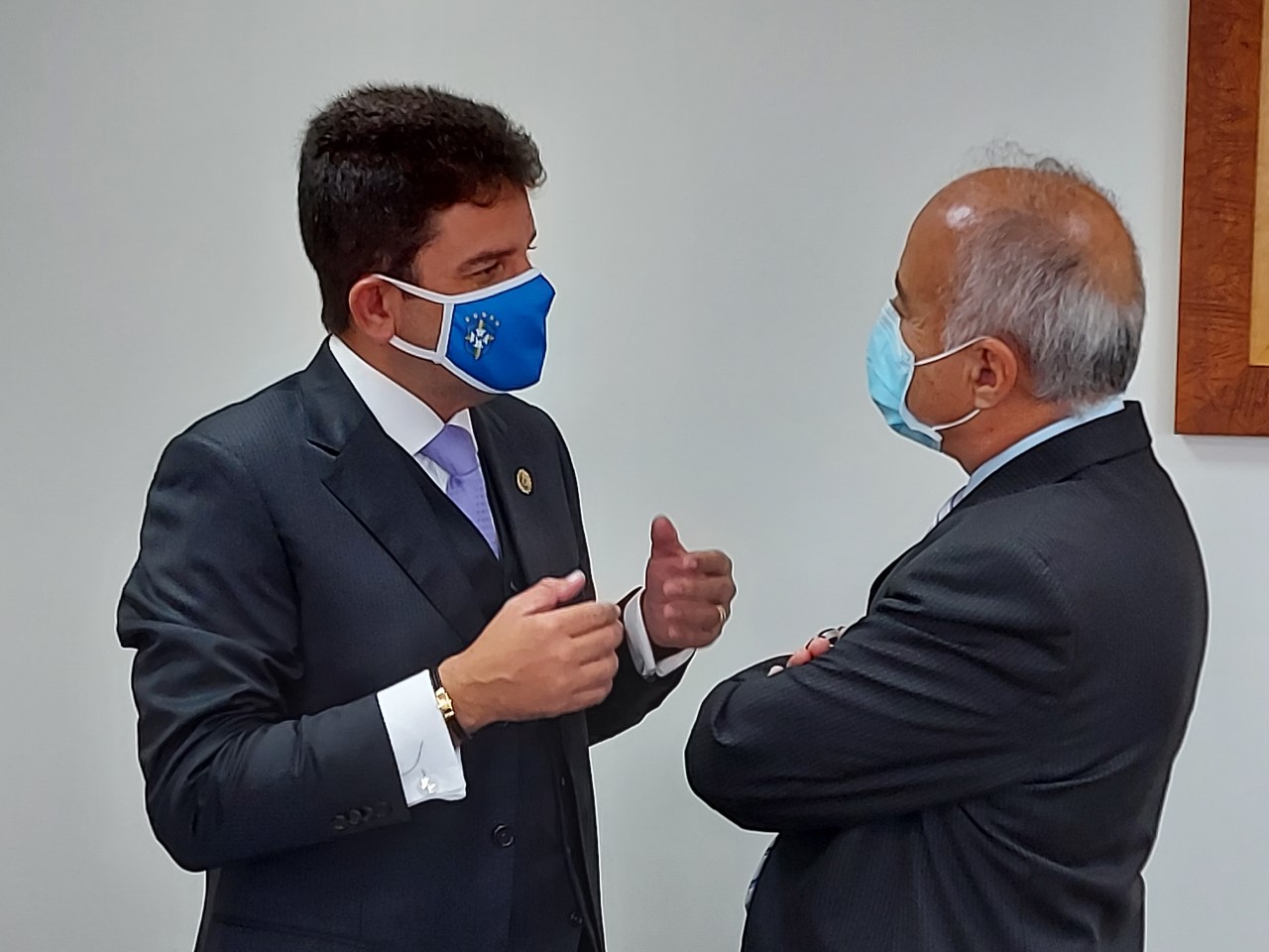 Gladson apresenta Bocalom à representação em Brasília e falam de estratégias de gestão