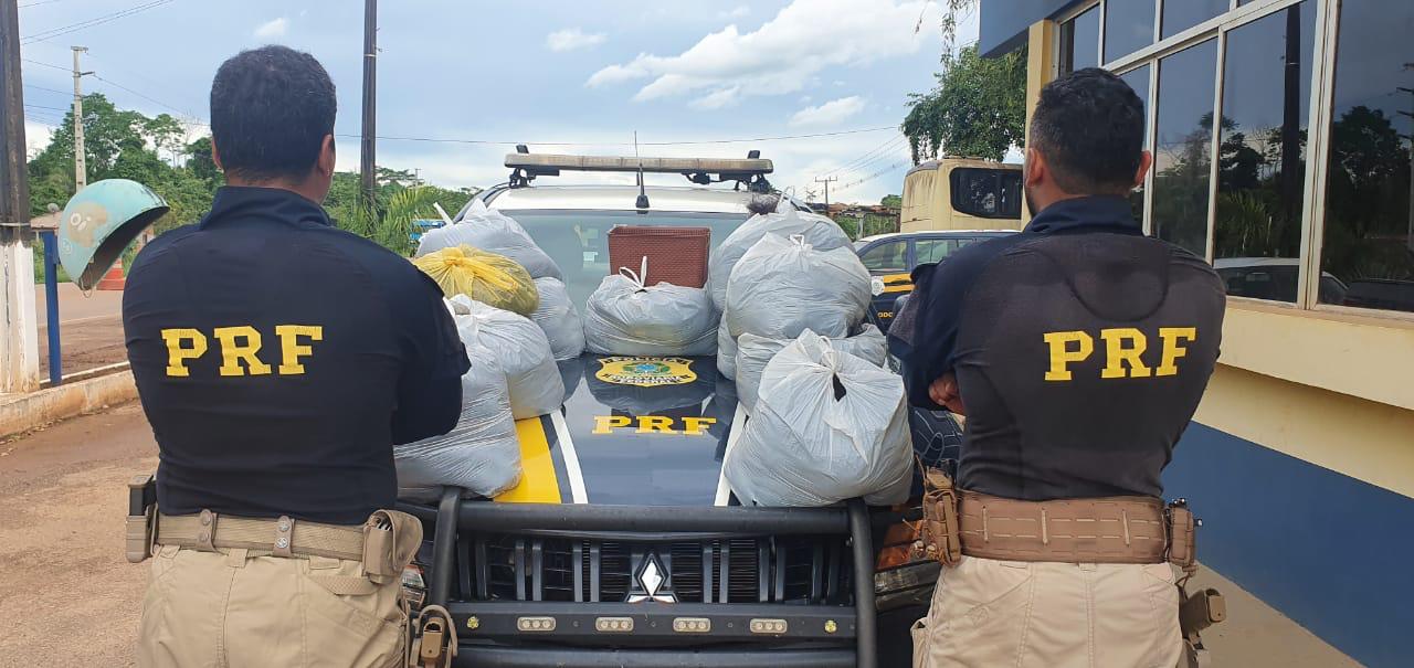 PRF apreende 111Kg de cabelos humanos importados de forma irregular no Acre