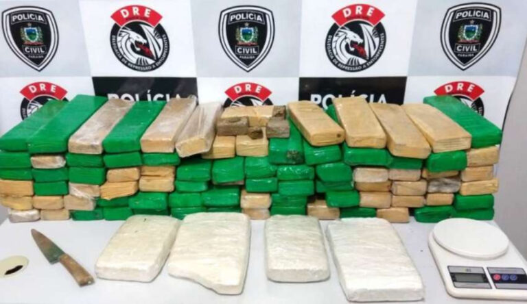 Operação ‘Conexão Acre’ prende 5 pessoas com R$3 milhões em drogas na Paraíba