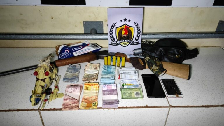 Bandido é preso após realizar arrastão e fazer família refém em fazenda no Acre