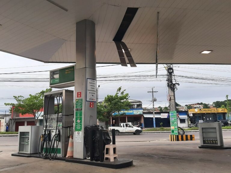 Assaltantes amarram funcionários e explodem cofre em posto de combustíveis em MA