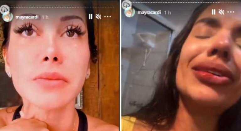 Mayra Cardi surge aos prantos e denuncia novo caso de agressão