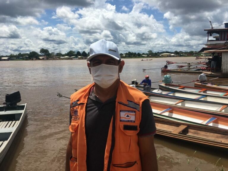 Quase 700 pessoas foram atingidas por enchente na Comunidade do Rio Juruá Mirim