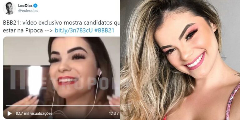 Léo Dias divulga acreana no BBB 21: Estudante da Ufac aparece em vídeo vazado da Globo