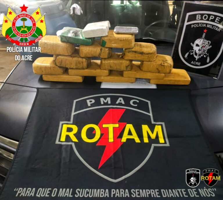 Polícia apreende 16 kg de maconha em apartamento no bairro Seis de Agosto