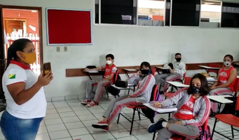 Colégio Meta retorna às aulas presenciais com todas as medidas de segurança em Rio Branco
