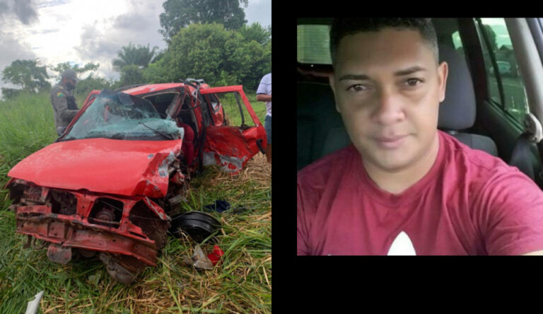 Taxista morre e 2 pessoas ficam feridas em acidente gravíssimo na estrada de Brasileia