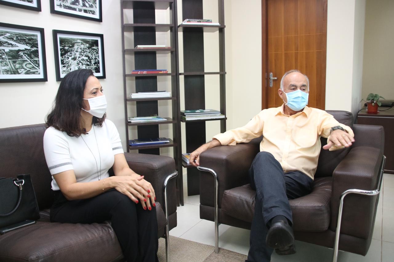 Senadora Mailza visita Bocalom e reforça apoio e parceria pelo desenvolvimento de Rio Branco