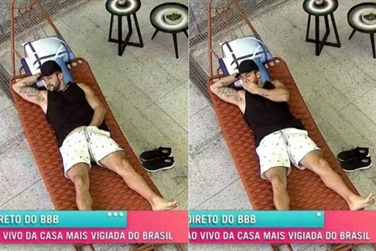 BBB21: Arthur coloca mão no pênis e cheira ao vivo no Mais Você