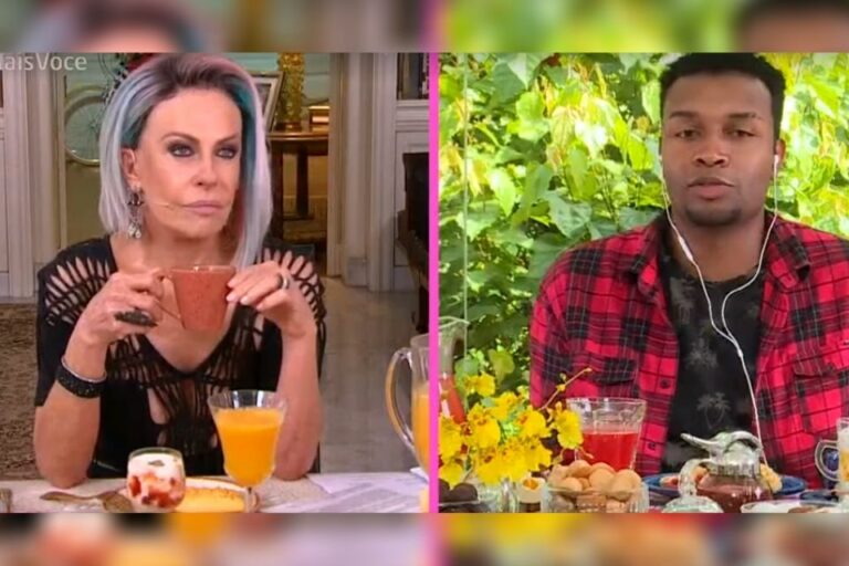 “Minha mãe não pode andar na rua”, diz Nego Di a Ana Maria Braga