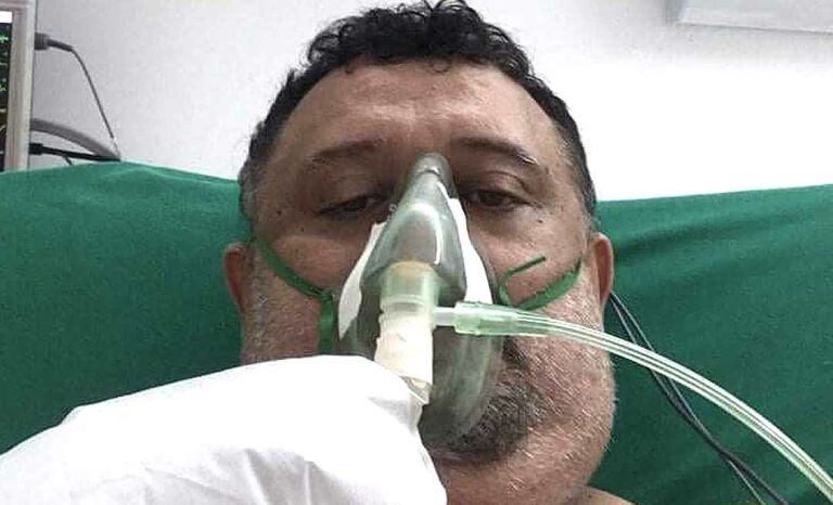 Brito, da Pop Show Eventos, precisa de doação de sangue para vencer a covid-19