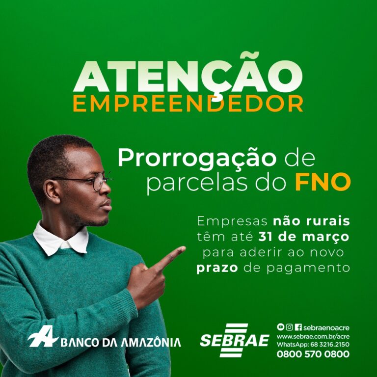 Banco da Amazônia prorroga prazo para pagamento de dívidas do FNO