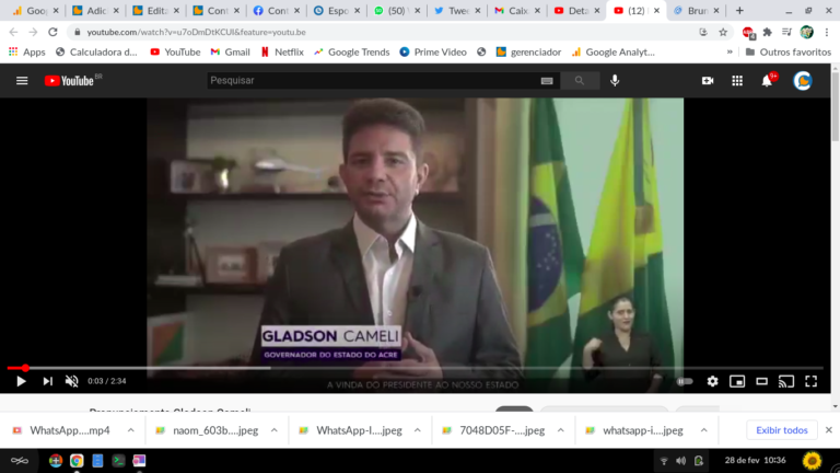 Gladson diz que população tem direito e dever de fiscalizar aplicação da vacina contra covid