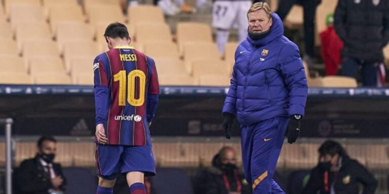 Vestiário do Barcelona aposta em saída de Messi: “Não é louco de ficar”