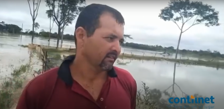 Piscicultor que perdeu 12 toneladas de peixe tem mais um açude ameaçado pela cheia