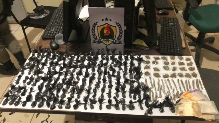 PM apreende dois adolescentes e prende homem com drogas em Rio Branco