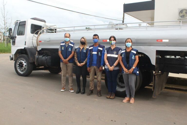 Depasa disponibiliza carro pipa para atender famílias atingidas pela cheia em Sena Madureira 