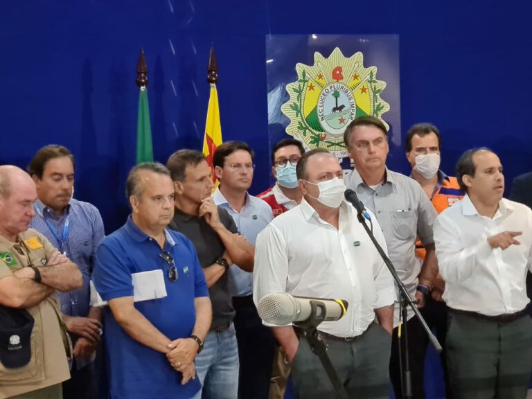 Ministro da Saúde diz que Gladson está lidando de forma satisfatória com a pandemia no Acre