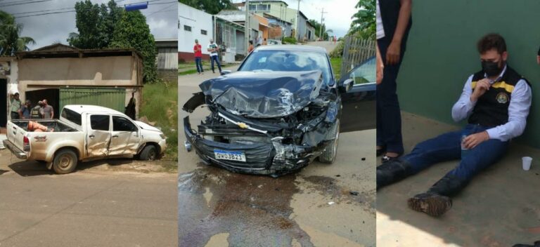 Promotor de Justiça e pastor ficam feridos em acidente no interior do Acre