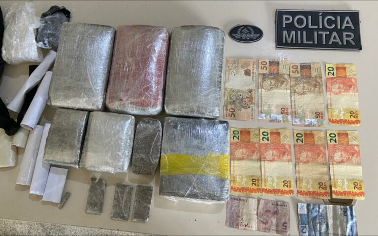 Após denúncia anônima, PM apreende quase 6kg de maconha  em Feijó