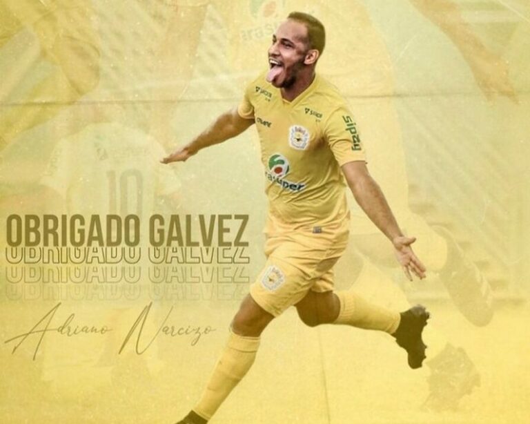 Após acordo, Adriano se despede do Galvez em postagem: “Sempre serei grato”