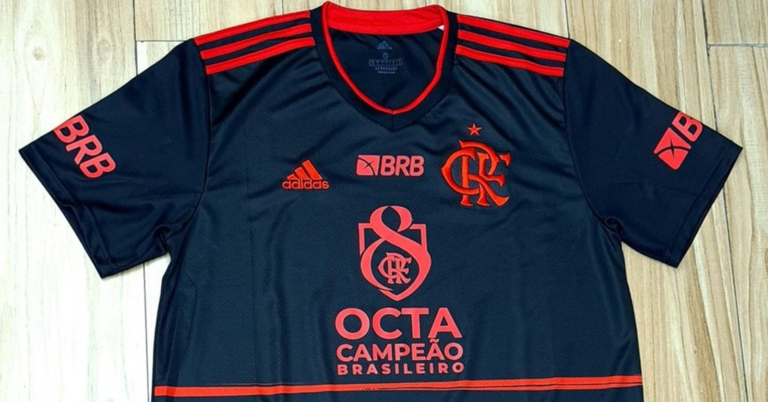 Flamengo usará contra o Macaé uniforme com homenagem ao título brasileiro; confira