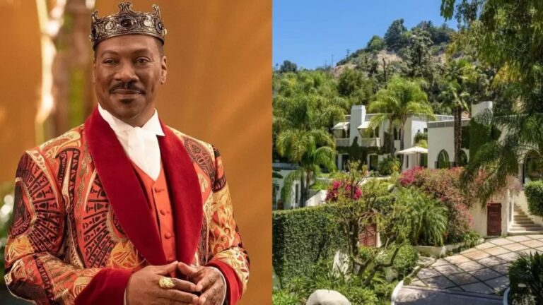 Eddie Murphy e sua mansão digna de um rei de R$ 113 milhões; veja fotos
