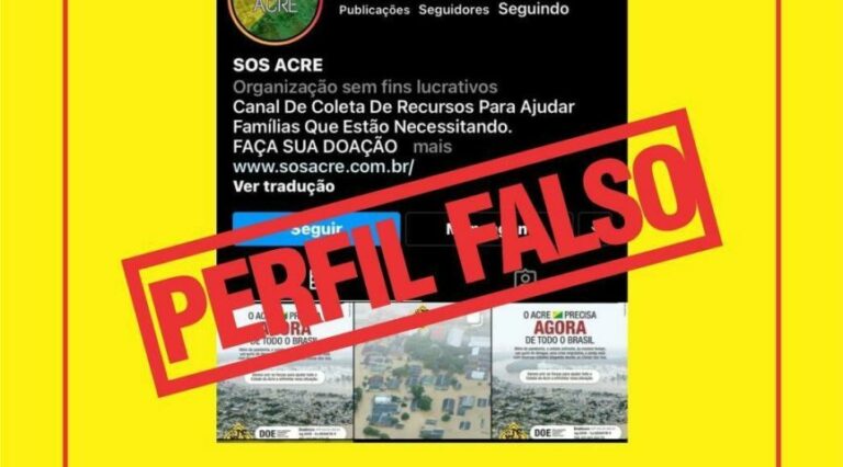 Casal que aplicou golpes usando perfis falsos da campanha SOS Acre é preso