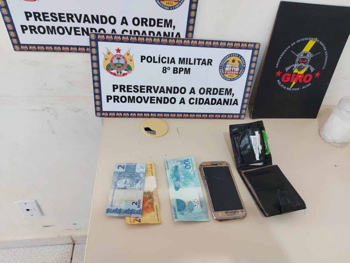 PM captura trio acusado de roubos em fazendas no interior do Acre