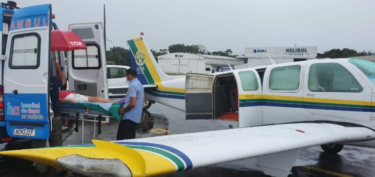 Paciente com câncer ósseo é transferida de Rio Branco para Porto Velho