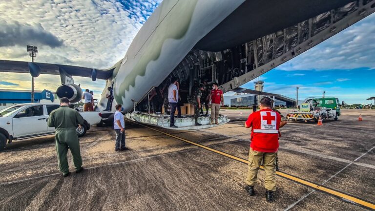 TJAC recebe 15 toneladas em doações da Cruz Vermelha Brasileira