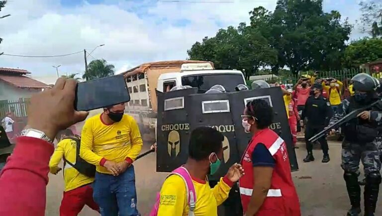 MPAC abre investigação sobre ação policial durante protesto de garis