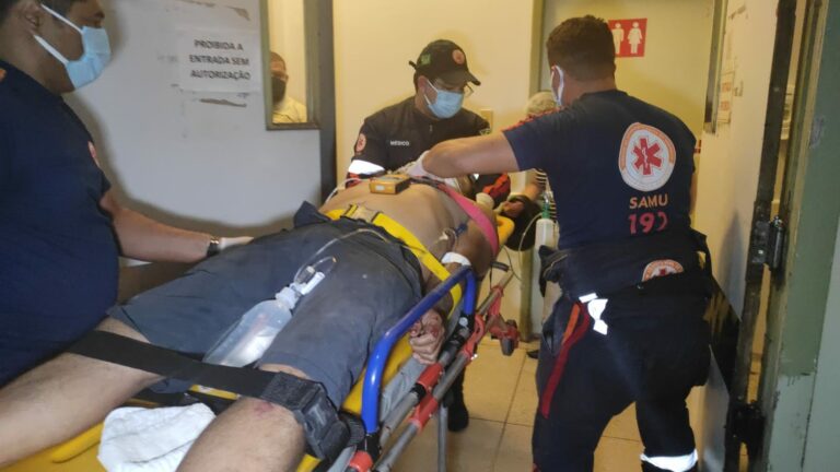 Colisão entre carro e bicicleta na Via Verde deixa mecânico em estado gravíssimo