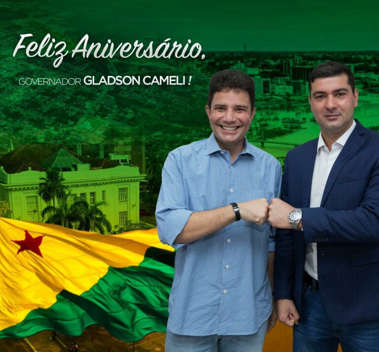 Nicolau parabeniza Gladson e enaltece compromisso do governador com a vida dos acreanos