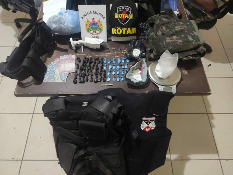 Jovem de 16 anos é deixada para trás pelo ‘marido’ e apreendida por tráfico em Rio Branco