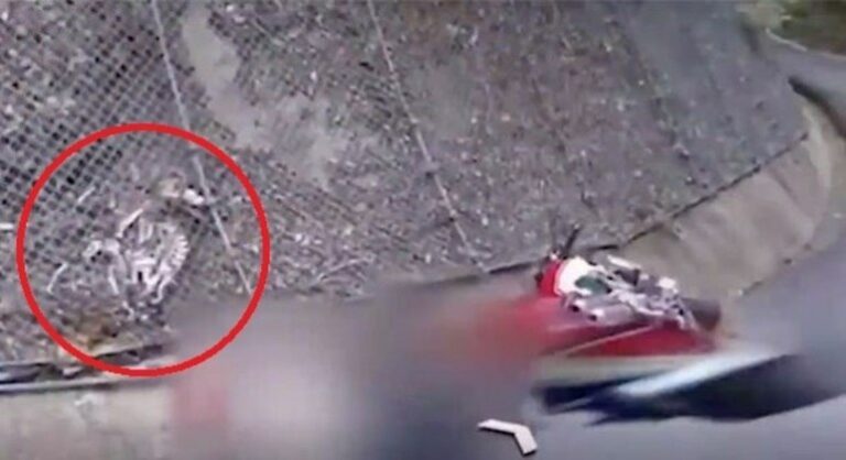 Acidente captado por carro do Google revela detalhe sombrio