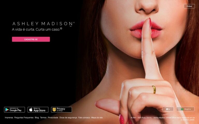 Site de traição febre no Brasil já tem mais mulheres que homens