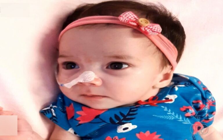 Bebê com ‘meio coração’ recebe alta da UTI após cirurgia e aguarda novo procedimento na enfermaria